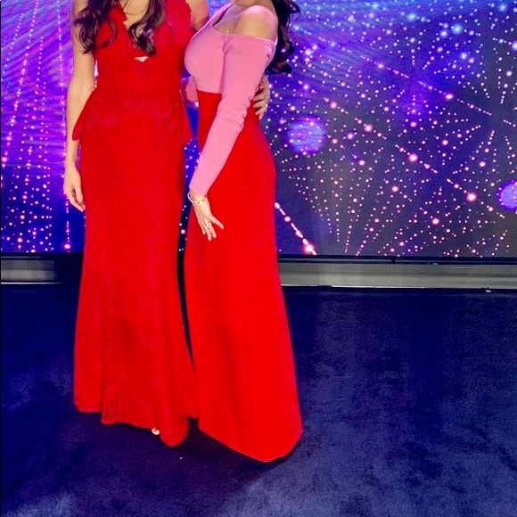 ❤️Brandon Maxwell Size 0 red dress❤️ perfect for Valentines Day - Picture 6 of 6